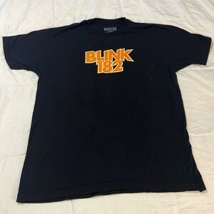 Black short sleeve Blink-182 t shirt